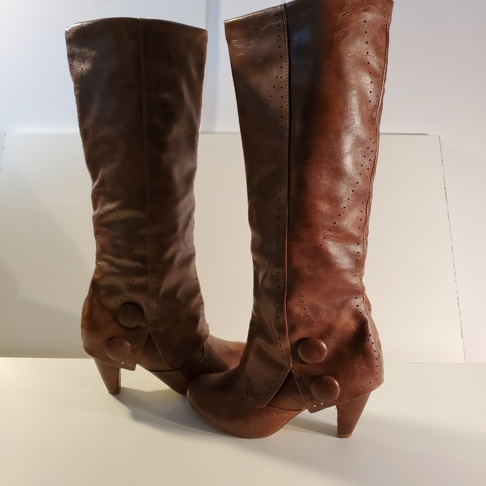 Knee High, Spat Boots, Sz . 7